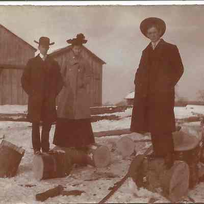 Corell John, Lorraine Marvin John, & Ezra Deming Marvin