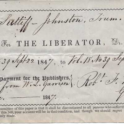 Liberator receipt