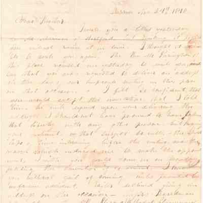 C.G. Sutliff to Flavel Sutliff
