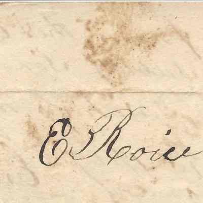Erastus Roice to Levi Sutliff