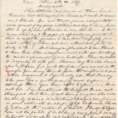 Milton Sutliff to Flavel Sutliff