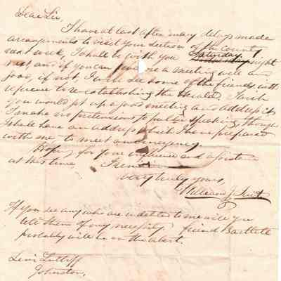 William J. Sait to Levi Sutliff