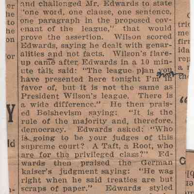 Lawyers Clash in League Talk