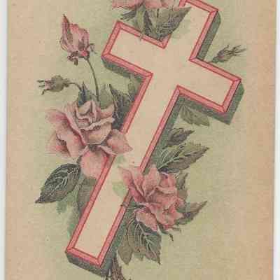Easter Greetings Cross