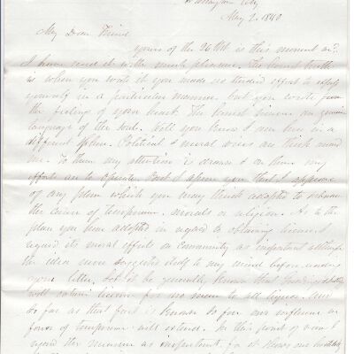 Joshua Reed Giddings to Flavel Sutliff
