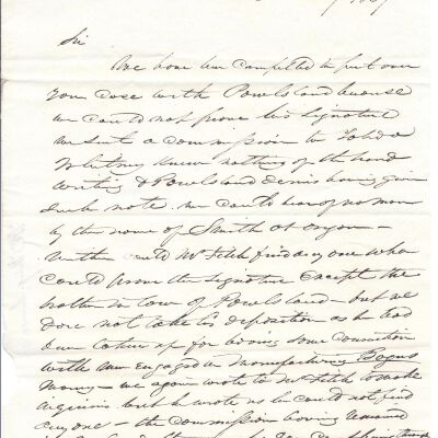 [Wing & Noble] to Flavel Sutliff