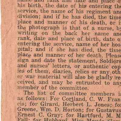 Historical Commission Asks for Photographs