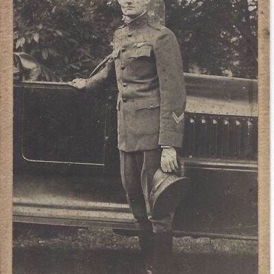 Unidentified Man in U.S. Army Uniform