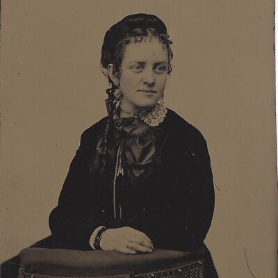 Aurelia Bennett Sutliff Tin Type