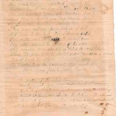 Poem by Captain Joseph Marvin