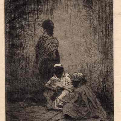 "Moorish Figures"- A.T. Millar
