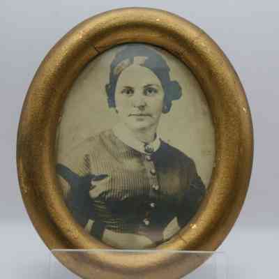 Unidentified Framed Photo of Woman