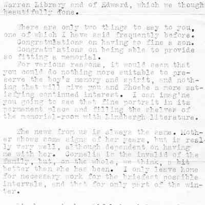 Frederick Kinsman to Lydia S. Brainard