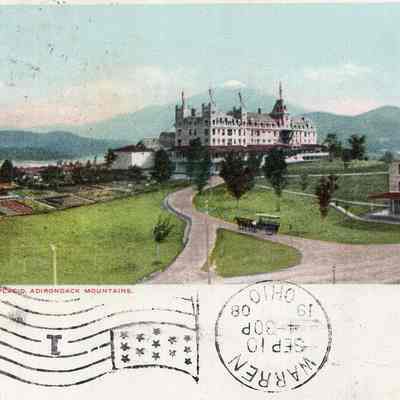 Postcard to Phebe Temperance Sutliff from Ella Bennett Sutliff