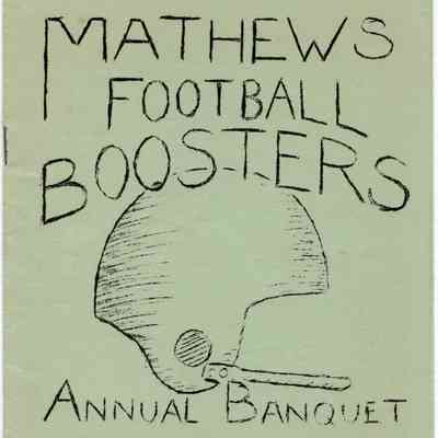Football Banquet Program