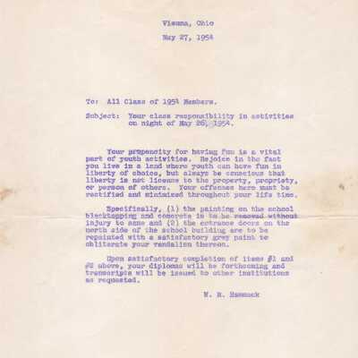 Superintendent Letter