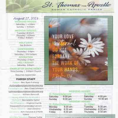 Church Bulletin