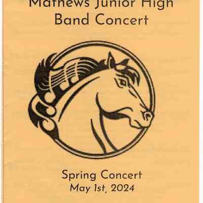 Band Concert Program