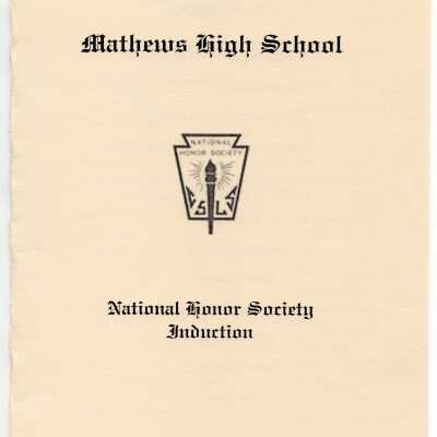 Honors Society Program