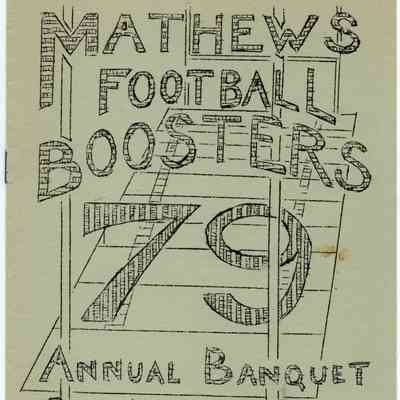 Football Banquet Program