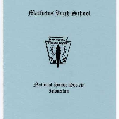 Honors Society Program