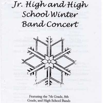 Winter Band Concert 2018