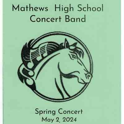 Band Concert Program
