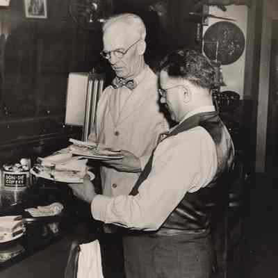 Guy Hull in the Hull House