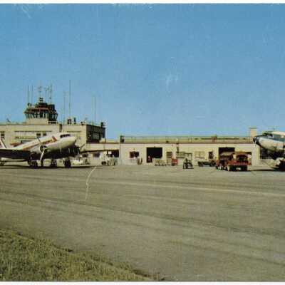 Airport Postcard