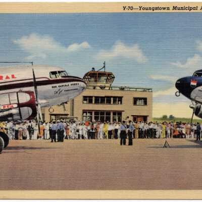 Airport Postcard