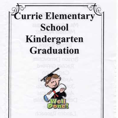 Currie Kindergarten Graduation