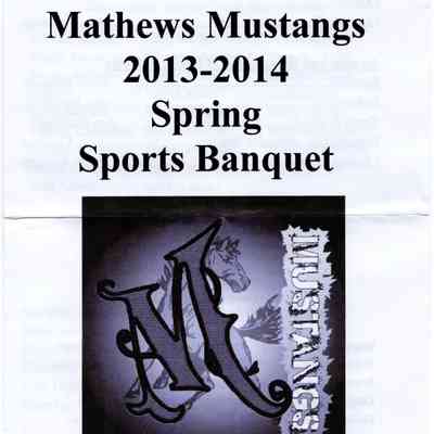 Sports Banquet Program
