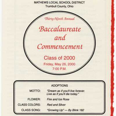 Commencement Program