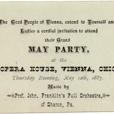 May Party Invitation