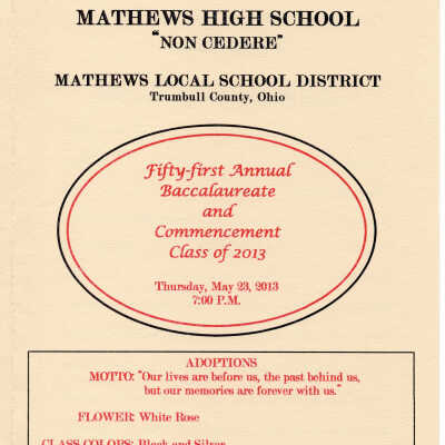 Commencement Program