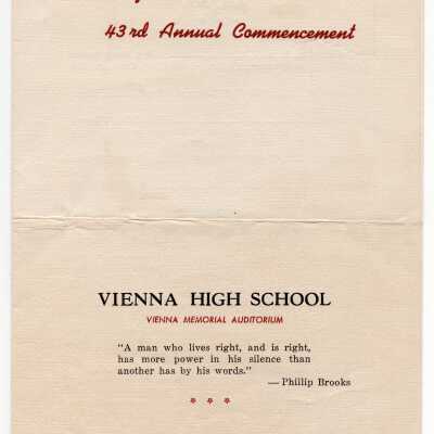 Commencement Program