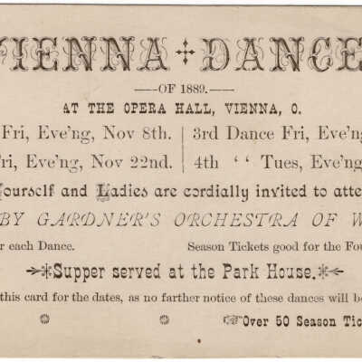 Vienna Dance Schedule