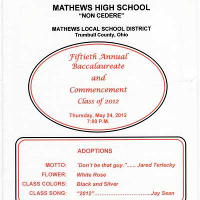 Commencement Program