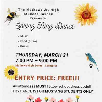 Spring Dance Flyer