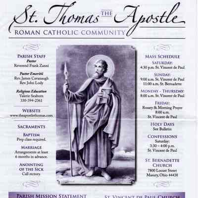 St. Thomas Bulletin