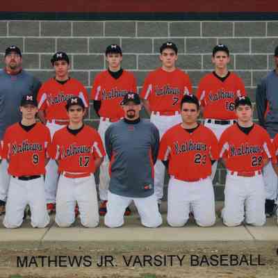 JV Baseball team