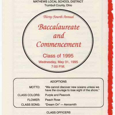 Commencement Program