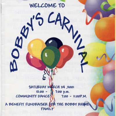 Bobby's Carnival Program
