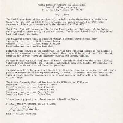 Memorial Day Association