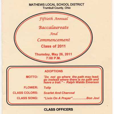 Commencement Program