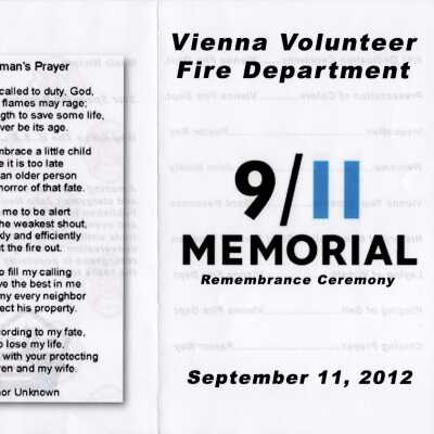 9/11 Memorial Ceremony