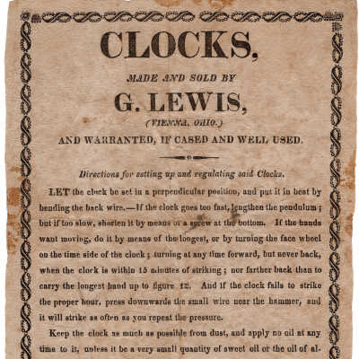 Wood Works Clock Warranty
