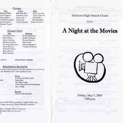 Choir Concert Program