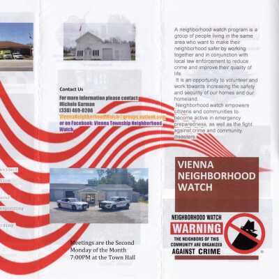 Neighborhood Watch Pamphlet