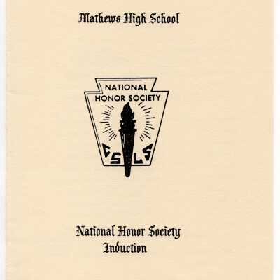Honor Society Program